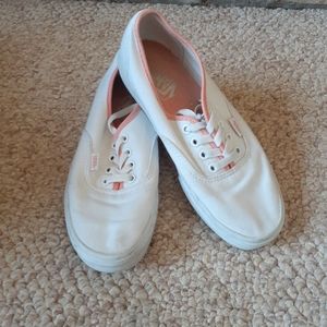 White Van's Low Pro Sneakers